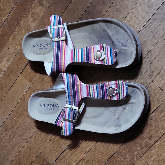 Arizona Jean Company Shoes - Arizona Jean Co. Thong Cork Sandals